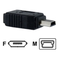 StarTech Micro USB to Mini USB Adapter F/M