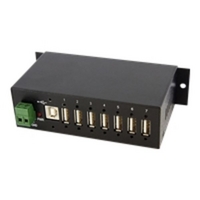 StarTech.com Mountable Rugged Industrial 7 Port USB Hub