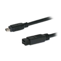 StarTech 1394b Firewire 800 Cable 9-4 - IEEE 1394 Cable 3m Black