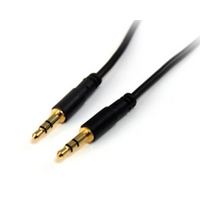 StarTech.com Slim 3.5mm Stereo Audio Cable