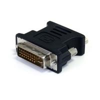 startechcom dvi to vga cable adapter black mf