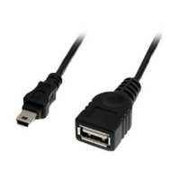StarTech.com Mini USB 2.0 Cable 0.3m Black