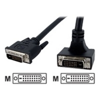 StarTech 90° Upward Angled Dual Link DVI-D Monitor Cable 1.8m