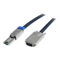 startech 1m external serial attached scsi sas cable sff 8470 to sff 80 ...