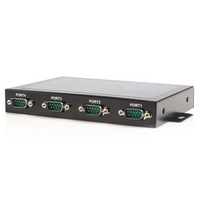startech 4 port usb to serial adapter hub with com retention uk