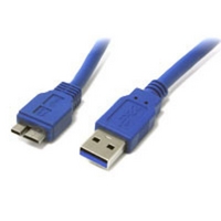 StarTech.com 1 ft SuperSpeed USB 3.0 Cable A to Micro B - 30cm USB 3 to Micro B Cord