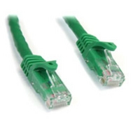 StarTech.com 15 ft Green Snagless Cat6 UTP Patch Cable - ETL Verified