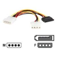 startechcom lp4 to lp4 sata power y cable adapter