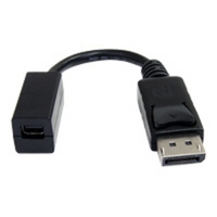 startechcom displayport to mini displayport video cable adapter