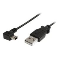 startechcom 3 ft mini usb cable a to right angle mini b