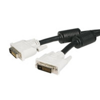 StarTech.com 1 ft DVI-D Dual Link Cable - Male to Male DVI-D Digital Video Monitor Cable - 25 pin DVI-D Cable M/M Black 1 Feet - 2560x1600