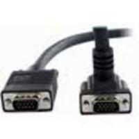 startech high resolution 90deg upward angled vga monitor cable 3m blac ...