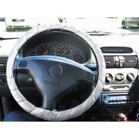 Steering Wheel Cover Classic White (Lace)