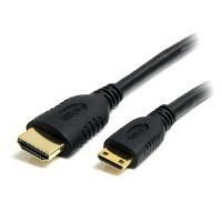 Startech 0.5m High Speed Hdmi Cable With Ethernet - Hdmi To Hdmi Mini- M/m