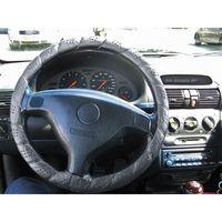 steering wheel cover classic grey lace