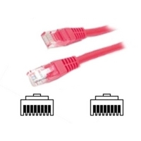 StarTech Molded Cat 5e UTP Patch Cable - Patch cable - RJ-45 (M) - RJ-45 (M) - 0.3 m - UTP - ( CAT 5e ) - molded - red