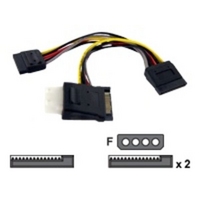 startech sata to lp4 with 2x sata power splitter cable