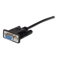 Startech (3m) Straight Through Db9 Rs232 Serial Cable - M/f (black)