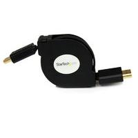 StarTech.com 4 ft Retractable High Speed HDMI Cable with Ethernet - HDMI to HDMI