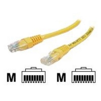 StarTech.com 2 ft Cat5e Yellow Molded RJ45 UTP Cat 5e Patch Cable - 2ft Patch Cord - 2ft Molded Patch Cable