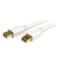 startech 2m white mini displayport cable mm