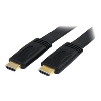 StarTech High Speed Flat HDMI Cable with Ethernet - 3 Metre