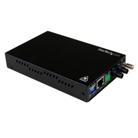 startechcom 10100 mbps multi mode fiber media converter st 2 km