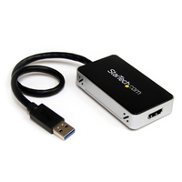 StarTech.com USB 3.0 to HDMI External Video Card Adapter w/ 1-Port USB Hub