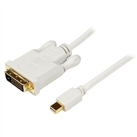 StarTech.com 10 feet Mini DisplayPort to DVI Adapter Converter Cable - Mini DisplayPort to DVI 1920x1200 - White