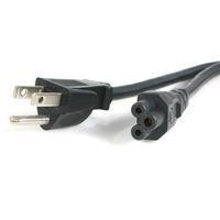 startechcom 3 feet standard laptop power cord nema 5 15p to c5