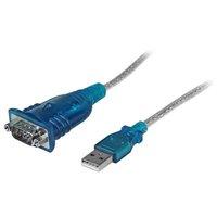 startechcom 1 port usb to rs232 db9 serial adapter cable mm