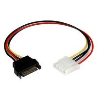 Startech.com (12 Inch) Sata To Molex Lp4 Power Cable Adapter - F/m