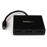 StarTech.com Multi Stream Transport Hub - Mini DisplayPort 1.2 to Triple Head DisplayPort MST Hub