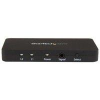 StarTech.com 2-port Hdmi Automatic Video Switch W/ Aluminum Housing And Mhl Support 4k 30hz
