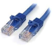 StarTech.com Cat5e Patch Cable With Snagless RJ45 Connectors 2M Blue