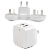 startechcom 2port usb travel wall charger 17w34a 110v220v