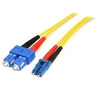 startechcom 10m single mode duplex fiber patch cable lc sc