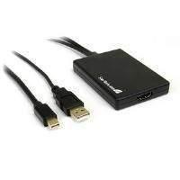 StarTech Mini DisplayPort to HDMI Adaptor with USB Audio (Black)