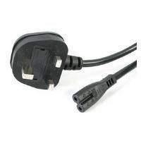 startech 2 slot laptop power cable 18m