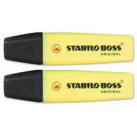 Stabilo Boss Pen Yellow 70/24/10 - 10 Pack