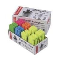 STABILO H/LTERS P48 YEL/BLU/GRN/PINK/ORA