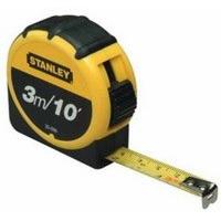 Stanley 3M/10 Foot Tape Measure - Yellow