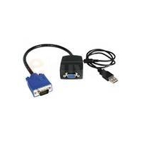StarTech.com 2 Port VGA Video Splitter - USB Powered - 2048x1536 - VGA Video Monitor Splitter Dual Port