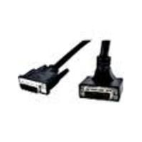 StarTech 90° Down Angled Dual Link DVI-D Monitor Cable 1.8m Black