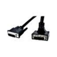 startech 90deg down angled dual link dvi d monitor cable 18m black