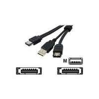 startech esata and usb a to power esata cable 09m