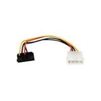 StarTech.com 4 Pin Molex to Right Angle SATA Power Cable Adapter 0.15m