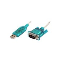 StarTech.com 3ft / 91cm USB to RS232 DB9 Serial Adapter Cable - M/M