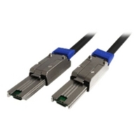 startechcom 2m external mini sas cable serial attached scsi sff 8088 t ...