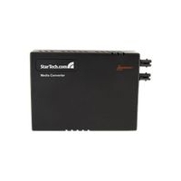 StarTech.com 10/100 Multi Mode Fiber Copper Fast Ethernet Media Converter ST 2 km - UTP to 100Base-Fx - Fiber Optic Media Converter MM